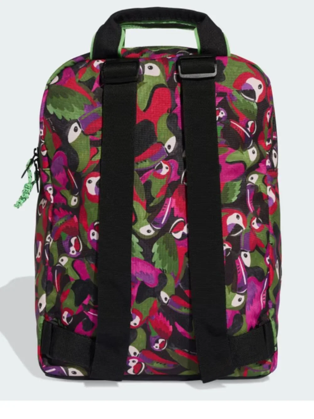 Adidas x Farm Rio Tropical Print Backpack Purple Black